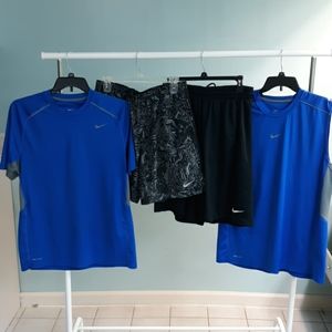 Bundle of mens nike athletic wear